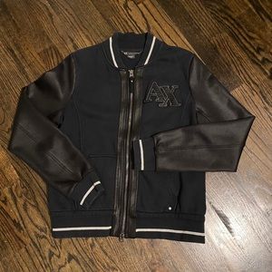armani exchange varsity jacket